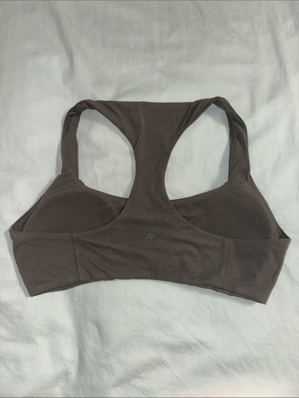 Alphalete Racerback Sports Bra Dark Gray Padded - S